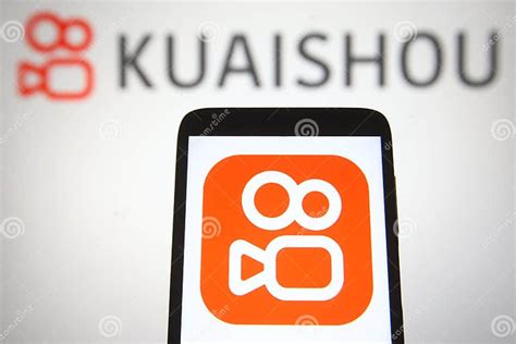 Kuaishou logo editorial photography. Image of video - 226520062