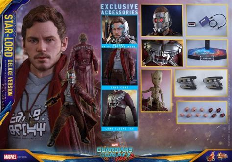 Hot Toys Guardians of the Galaxy Vol. 2 1:6 STAR-LORD Collectible Figure | Figures.com