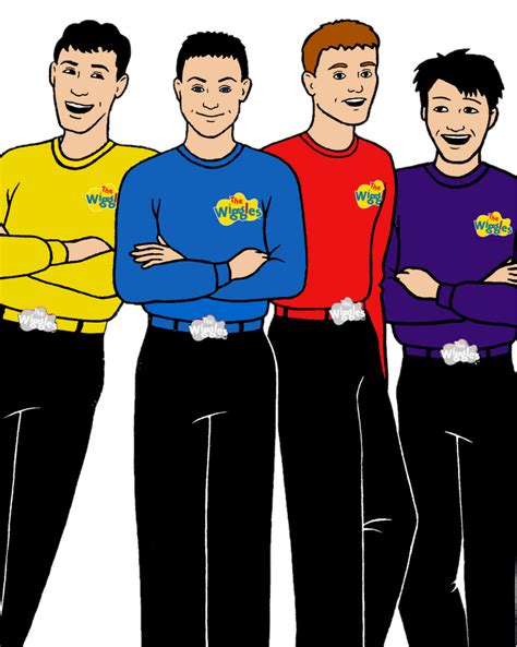 The Cartoon Wiggles in 1997 by Trevorhines on DeviantArt