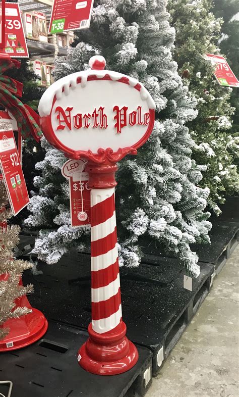 North Pole Sign For Outside Christmas Decor, Santa, North Pole, Outside ...