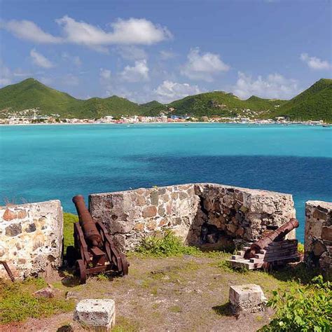 View from Fort Amsterdam, Philipsburg, Sint Maarten, West Indies | Vakantie