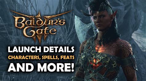 Baldur’s Gate 3 Launch Details Show Off New Classes, Races, Companions, and More! - Fextralife