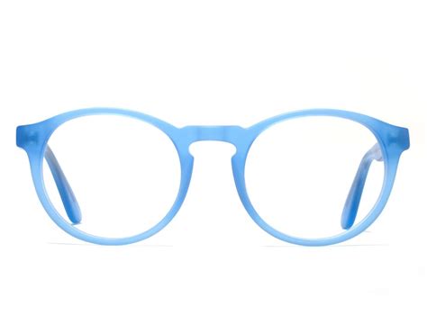 color blue material cellulose acetate shape rounded frame size lens ...