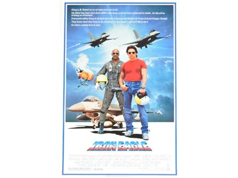 1985 Iron Eagle Movie Poster at Santa Monica 2013 as K276 - Mecum Auctions