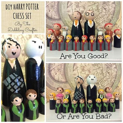 Show tell diy harry potter inspired chess set – Artofit