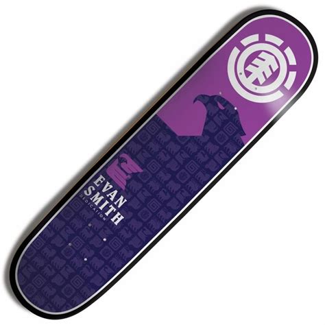 Element Skateboards Element Evan Smith Chromatic Mini Skateboard Deck 7 ...