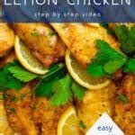 30 Minute Quick and Easy One Pan Lemon Chicken Recipe