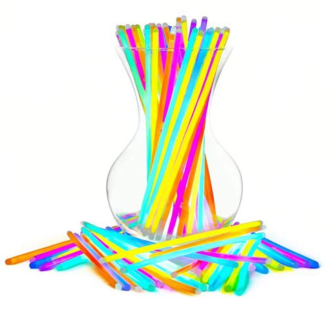 Assorted 16 Inch Large Glow Stick Pack of 12 | Best Glowing Party Supplies