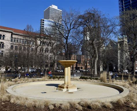 The Washington Square Park Fountain Editorial Photography - Image of ...