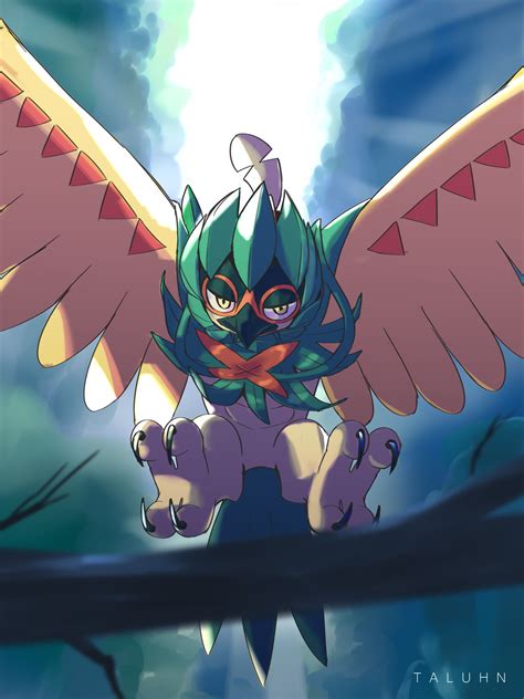 Decidueye by taluhn on DeviantArt