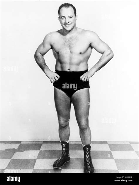 Professional wrestler Verne Gagne, ca. 1950s Stock Photo - Alamy