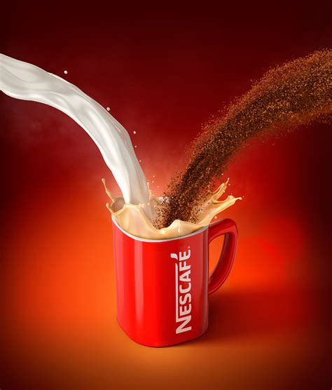 NESCAFÉ on Behance | Coffee poster design, Nescafe coffee, Nescafe