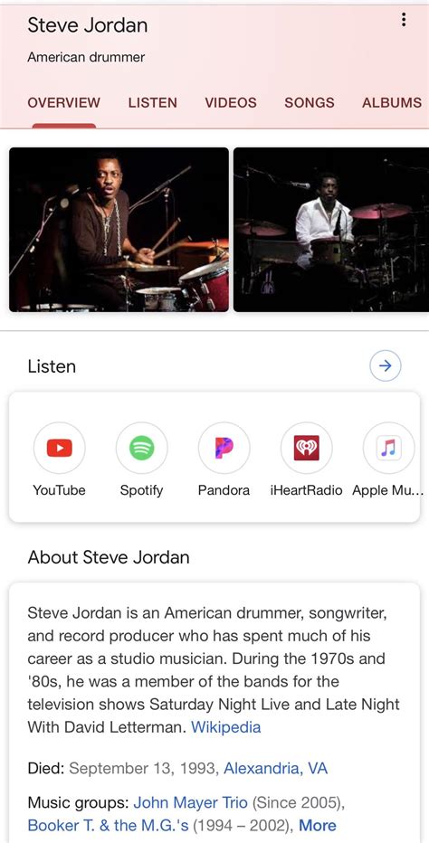 Apparently Steve Jordan died over 10 years before the John Mayer Trio ...