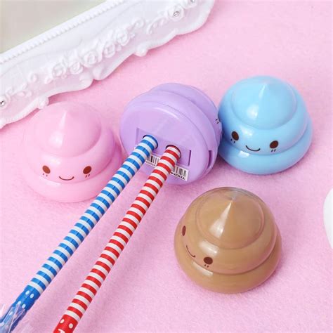 Plastic School Pencil Sharpener Cute Shape Pencil Sharpener For Student Office Stationery School ...