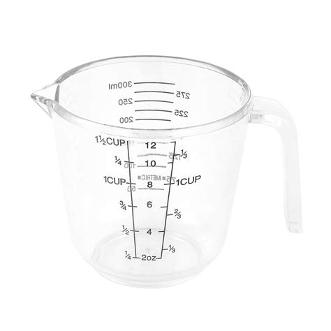 Kitchen Plastic Bakery Baking Water Liquid Oil Measuring Cup Clear 300ml - Walmart.com - Walmart.com