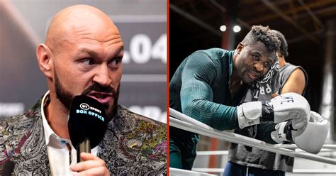 Tyson Fury Reacts To Widely Criticised Ngannou Training Footage