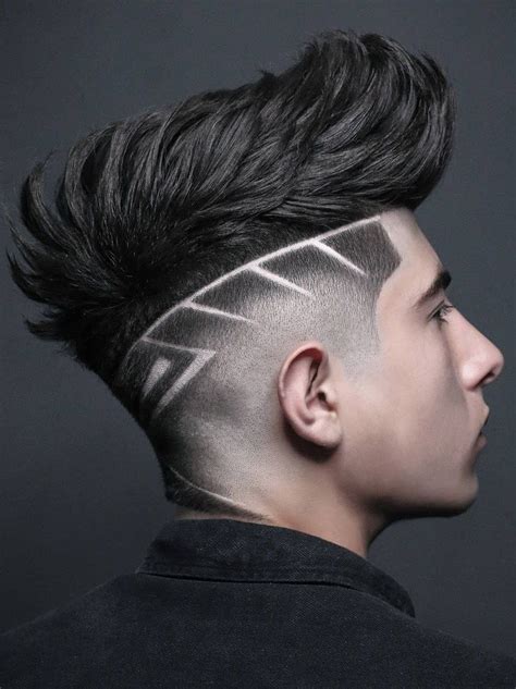 Spikes With Fade | Fade haircut designs, Haircut designs for men, Hair tattoo designs