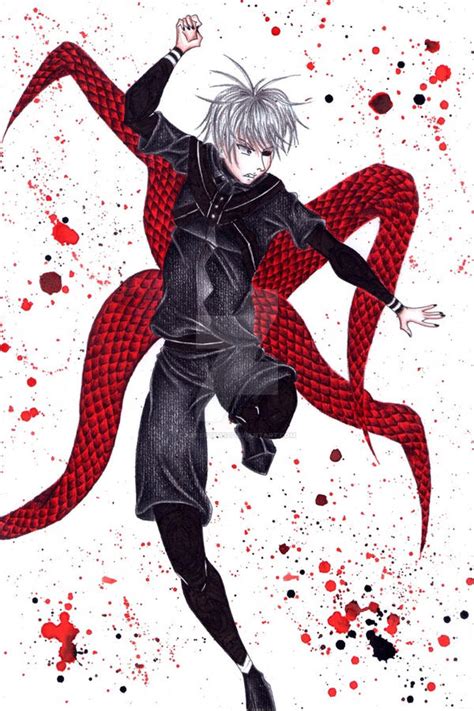 Tokyo Ghoul **--** Kaneki ghoul form by Nefertiti97 on DeviantArt