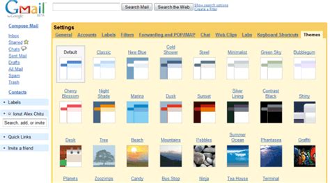 Gmail Themes