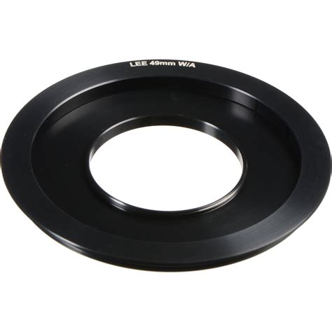 LEE Filters 49mm Wide-Angle Lens Adapter Ring for 100mm WAR049