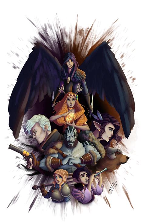 [No Spoilers] Vox Machina fan art, Artist : myself : r/criticalrole