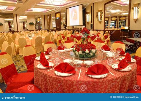 Table Setting In Wedding Banquet Stock Photos - Image: 1722033