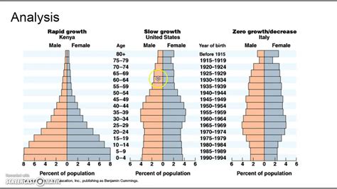 Population Pyramids and Demographic Transition - YouTube