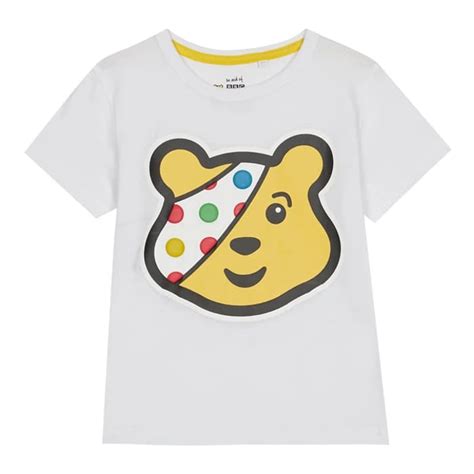 BBC Children in Need - Kids' White 'Pudsey' Print T-Shirt, £3.50 at ...