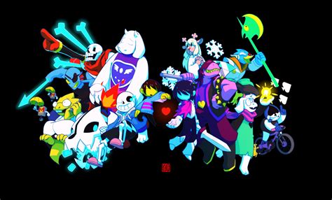 ArtStation - Deltarune/Undertale-Don't Forget