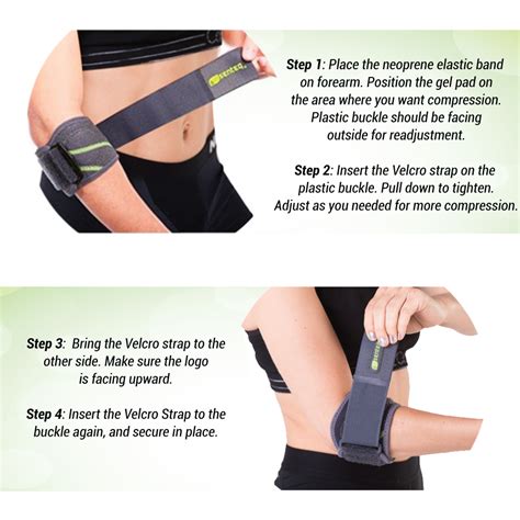 TENNIS ELBOW SUPPORT BRACE GOLFER STRAP EPICONDYLITIS COMPRESSION TENDONITIS Promotional ...