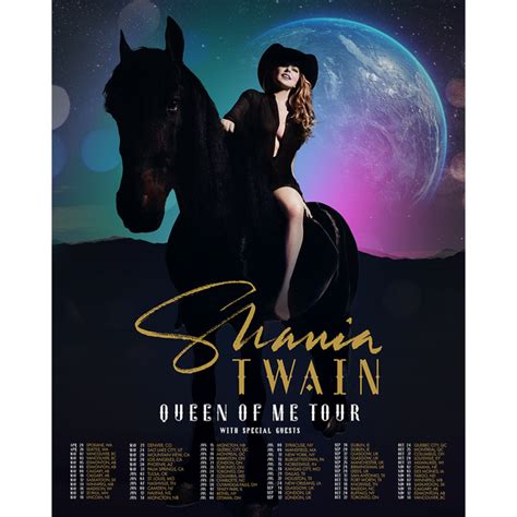 Queen of Me Tour Poster – Shania Twain Official Store