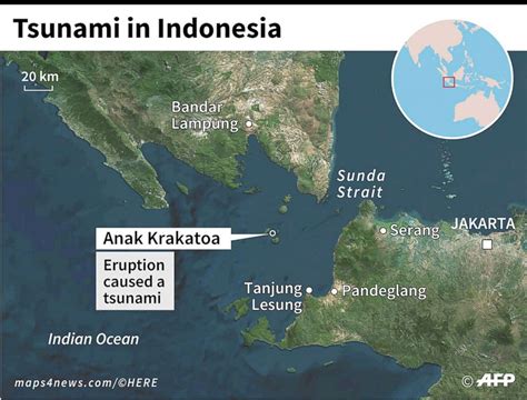 Tsunami death toll in Indonesia crosses 400; officials warn that second giant sea wave is ...