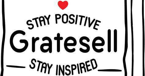 Gratesell - Stay Positive, Stay Inspired