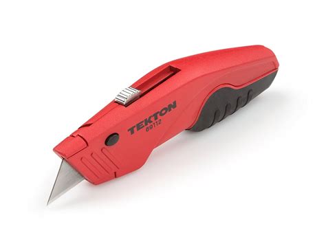 Heavy Duty Utility Knife Quick Change Retractable Tekton 69112 Box Cutter - Walmart.com ...