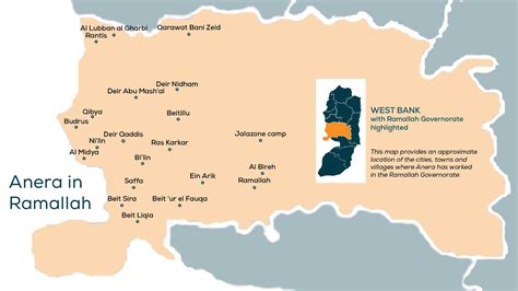 Ramallah Palestine Map