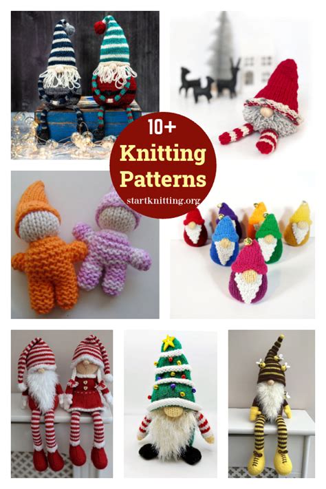 10+ Christmas Gnomes Knitting Patterns - Page 2 of 3