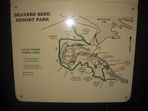 Beavers Bend Resort Park Map | Abelino4 | Flickr