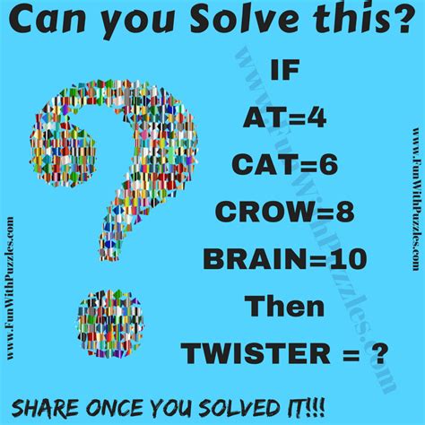 Picture Math Puzzle for College Students with an Answer