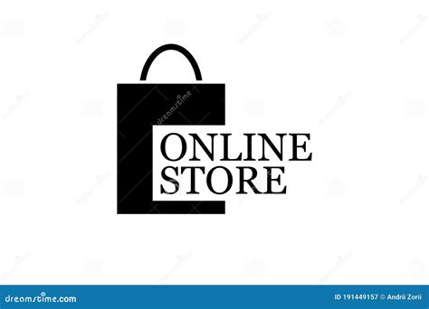 Online Shop, Online Store Logo. Shopping Logo. Logotype for Business Stock Vector - Illustration ...