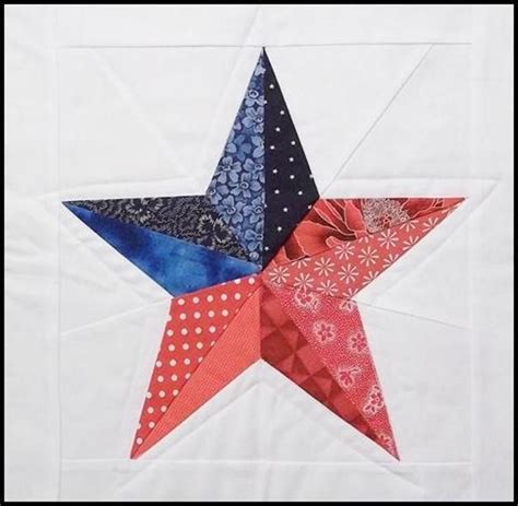 Five Pointed Star Quilt Template - Printable And Enjoyable Learning