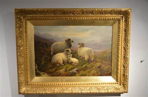 Fine Pair of Oil Paintings by William H. Watson For Sale at 1stdibs