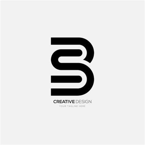 Premium Vector | Creative letter S B or B S simple monogram logo