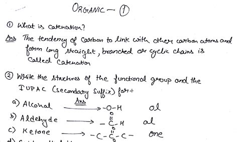 ICSE Chemistry - Organic Chemistry Full Chapter Notes 2020 - Physics Wallah