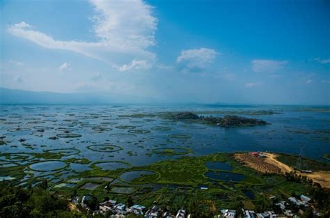 Loktak Lake - Is the largest freshwater lake in India