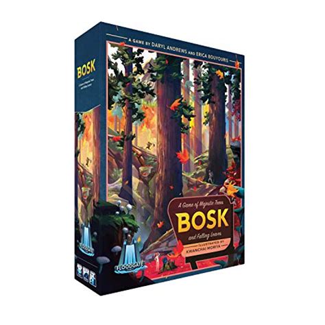 Bosk Board Game - Family or Adult Strategy Game for 2 to 4 Players ...