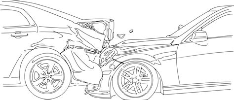 How To Draw A Car Crash Easy