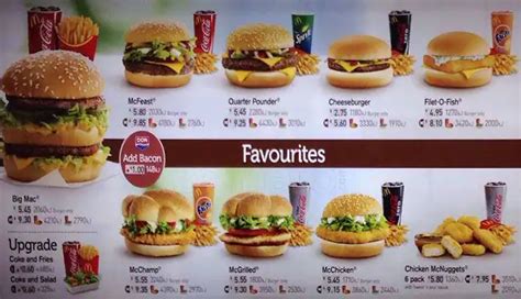 McDonald's Menu, Menu for McDonald's, Auburn, Sydney - Urbanspoon/Zomato