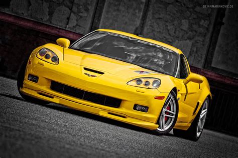 yellow Corvette C6 Z06 by AmericanMuscle on DeviantArt