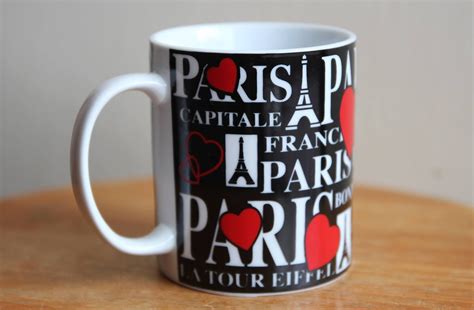 Paris souvenir mug