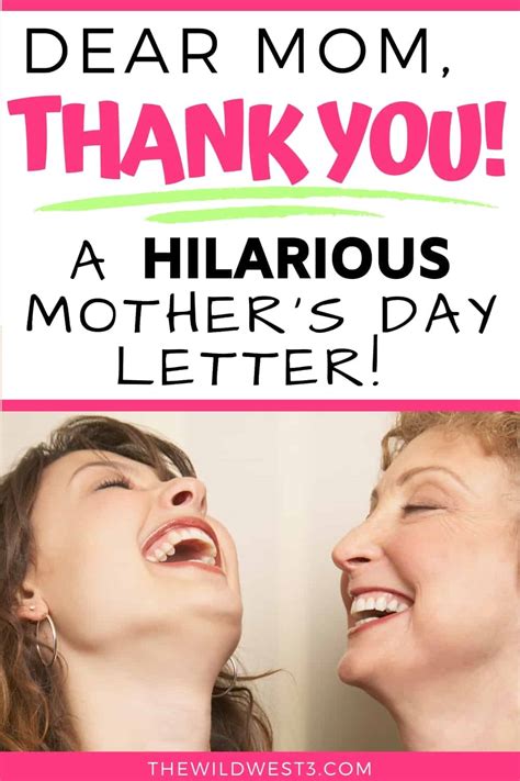 A Funny Mother’s Day Message From Your Daughter